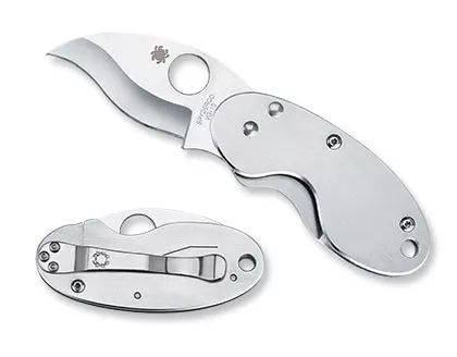 Spyderco Cricket Stainless Steel Folding Knife