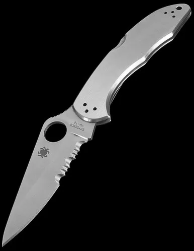 Spyderco Delica 4 Stainless Folding Knife