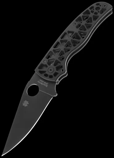 Spyderco Edgerati Aluminium DLC Folding Knife