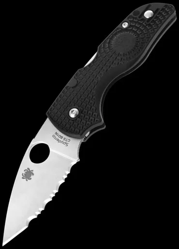 Spyderco Lil Native Lightweight Serrated Folding Knife