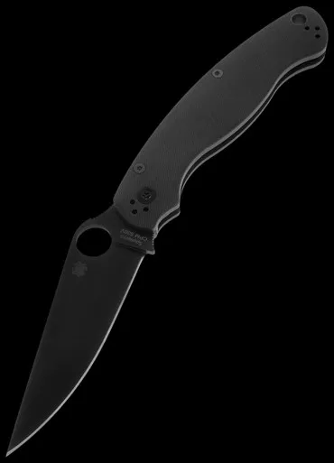 Spyderco Military 2 Black Folding Knife