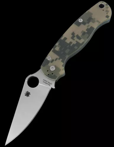 Spyderco Para Military 2 G10 Digi Camo
