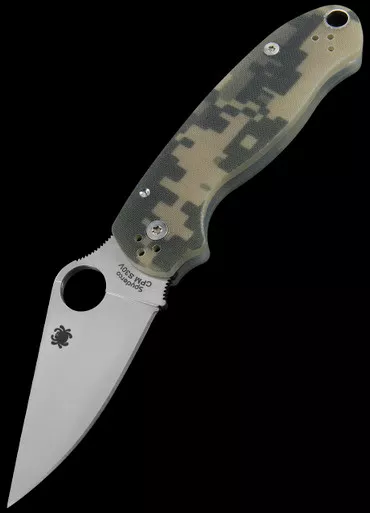 Spyderco Para Military 3 Digital Camo G10