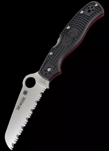 Spyderco Rescue 3 Lightweight Thin Red Line