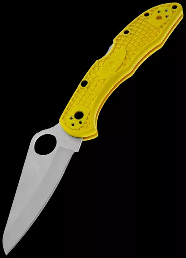 Spyderco Salt 2 Yellow Folding Knife