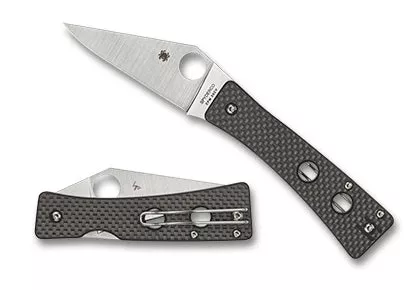Spyderco Watu Carbon Fiber Liner Lock Folding Knife