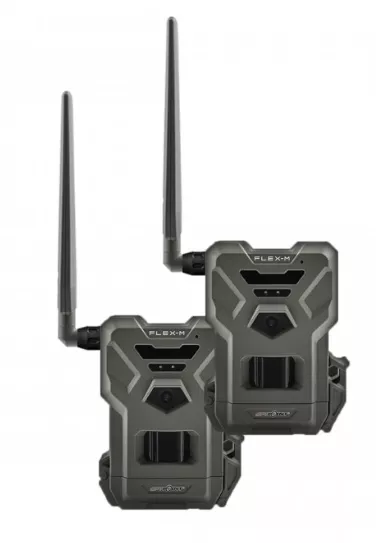 SpyPoint Flex-M Cellular Trail Camera Twin Pack