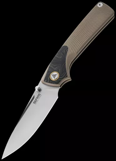 SRM Knives Dome Slip Joint Desert Folding Knife