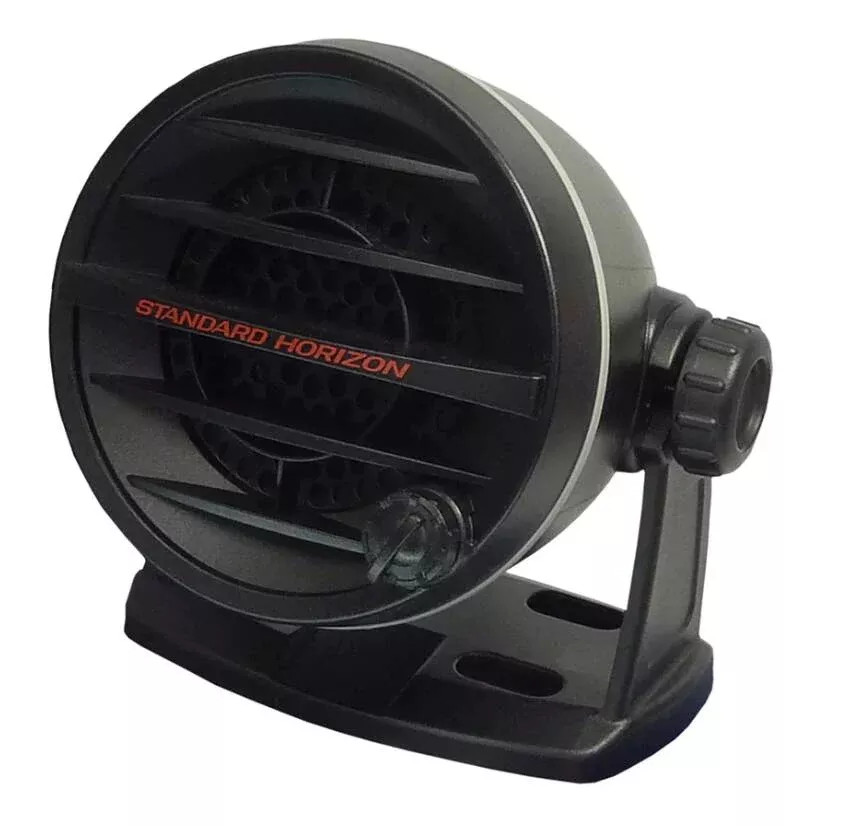 Standard Horizon 1-Way 4-Ohm Black Active VHF Speaker• MLS-410PA-B