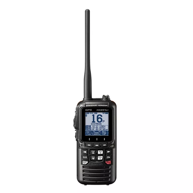Standard Horizon HX891BT Handheld VHF w/Bluetooth – Black
