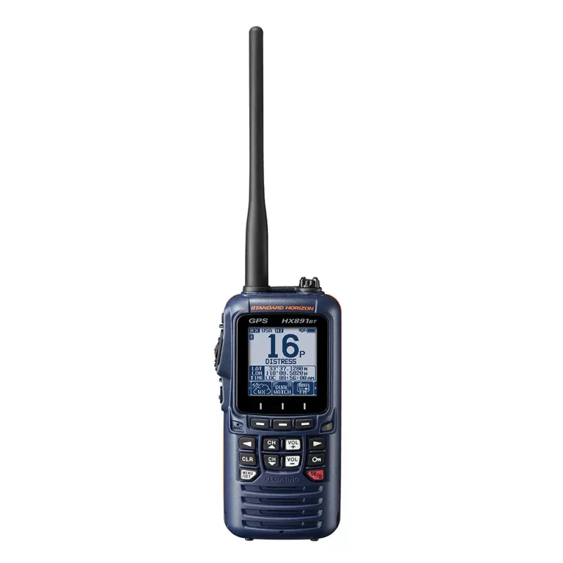 Standard Horizon HX891BT Handheld VHF w/Bluetooth – Navy Blue