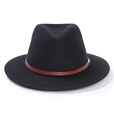 STETSON Cromwell Black Outdoor Hat (TWCMWL-882407)