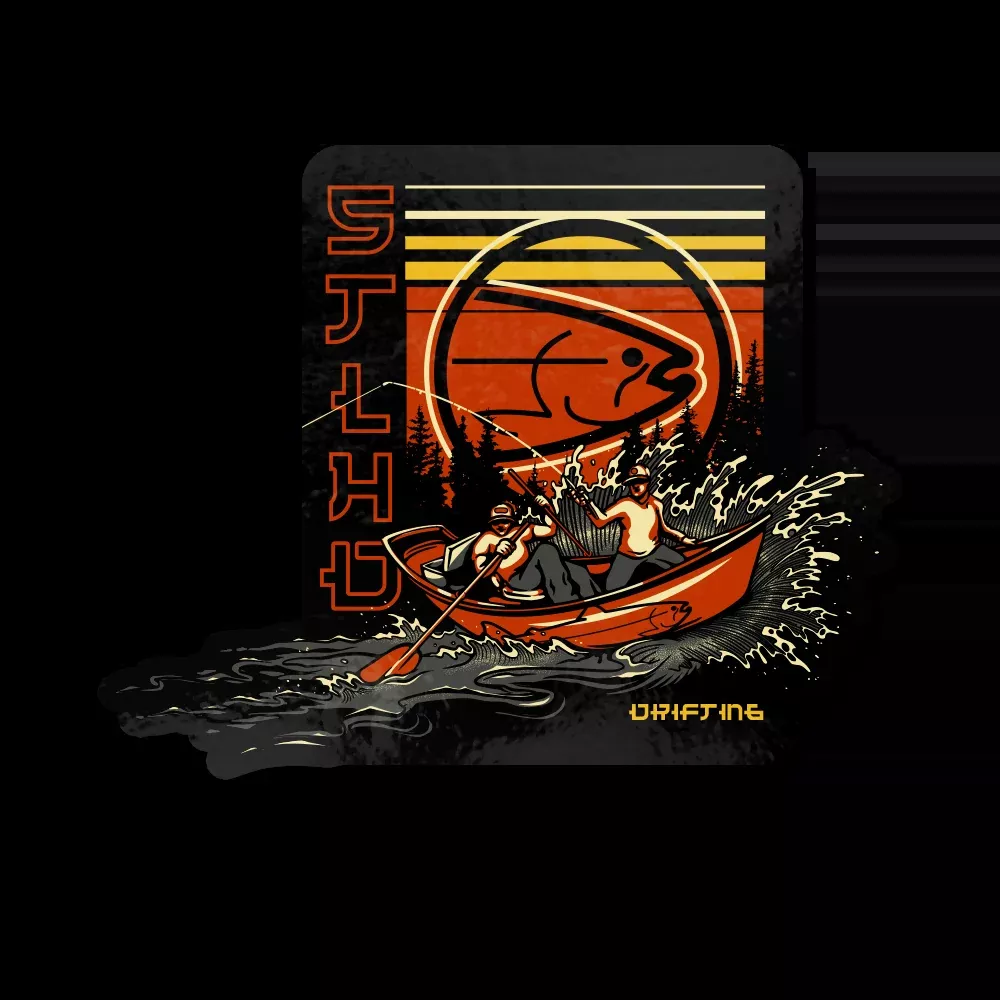 STLHD Drifting Sticker