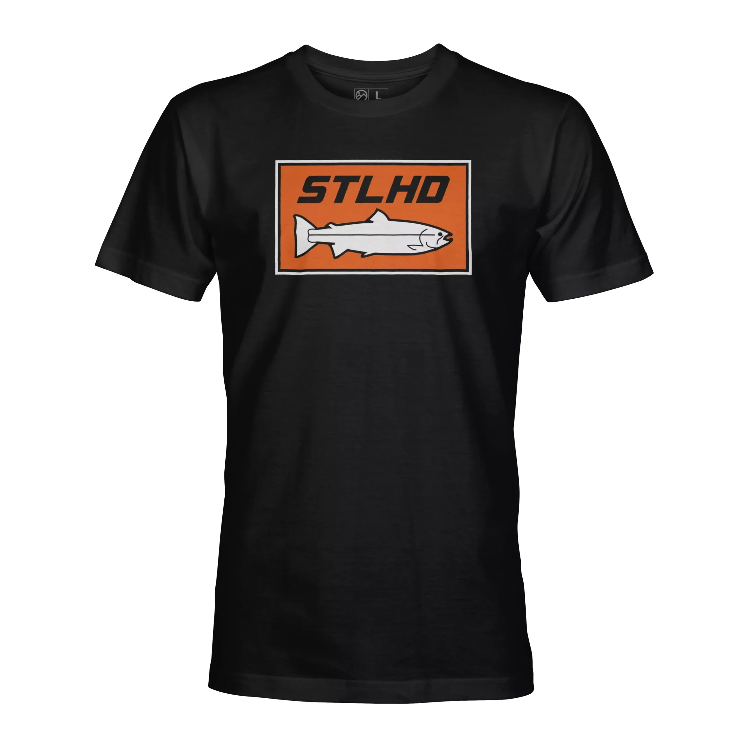 STLHD Men’s Standard Logo Black T-Shirt