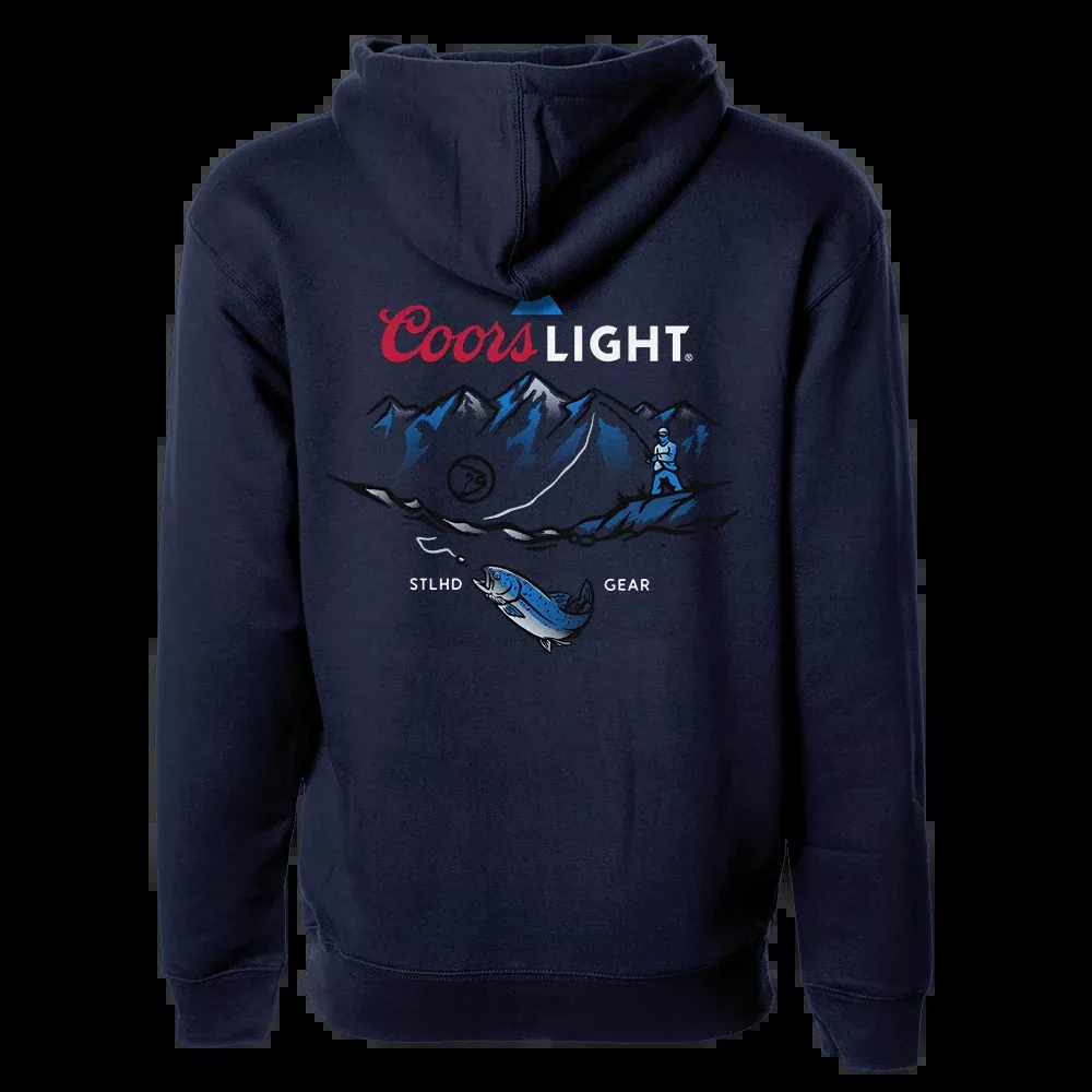 STLHD Men’s X Coors Light Streamside Premium Hoodie