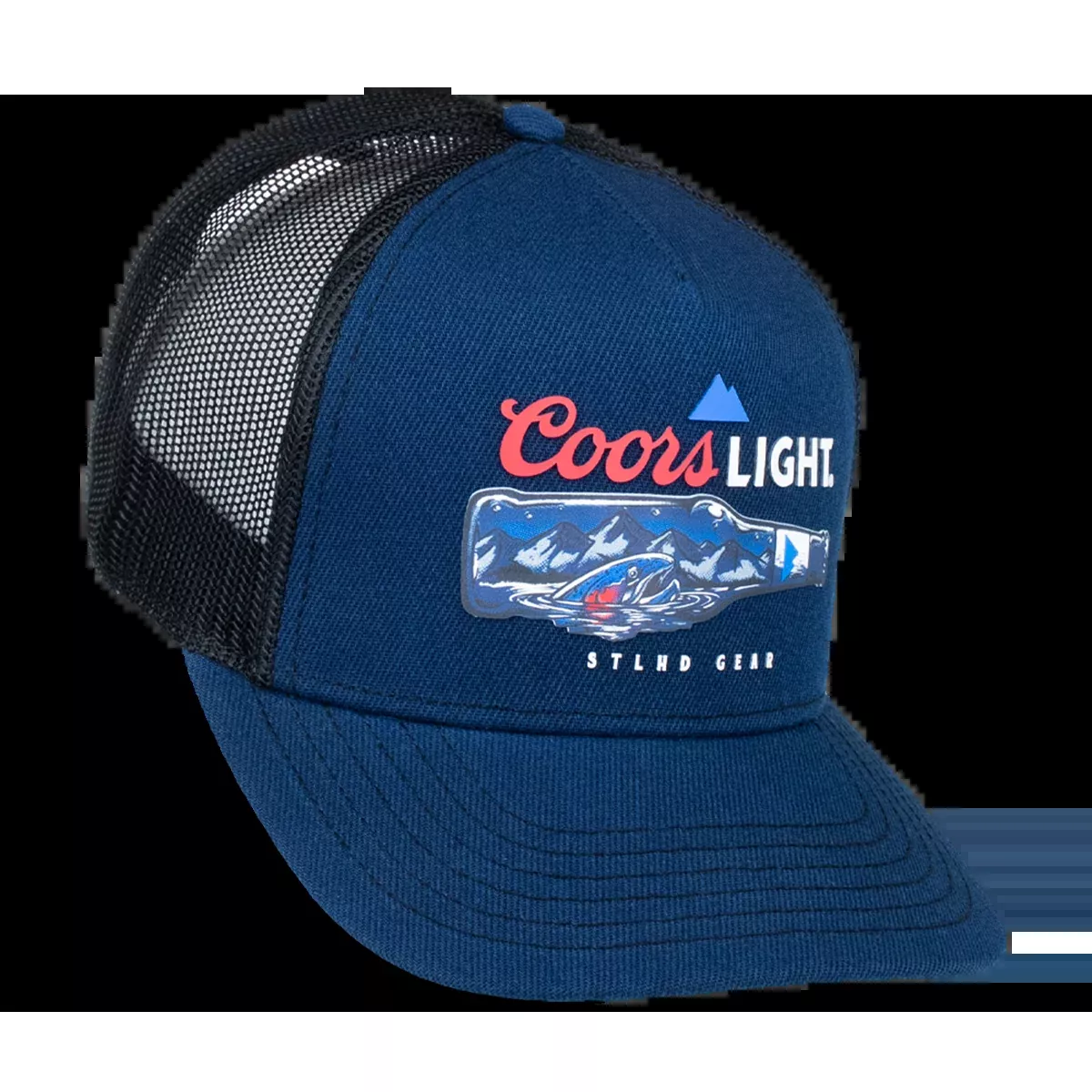 STLHD X Coors Light Bottlescape Trucker