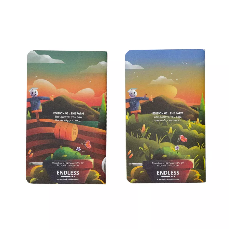 Storyboard The Farm Edition Dot Grid Notebook 64p. 2pk