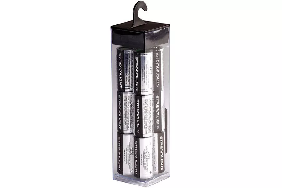 Streamlight CR123A 3V LITHIUM BATTERIES - 12 PACK