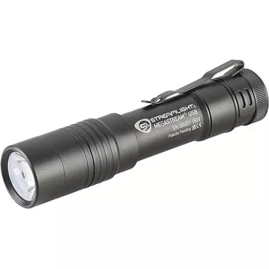 Streamlight Megastream Rechargeable Usb Flashlight 1800 Lumen Adjustable W/battery & Cable