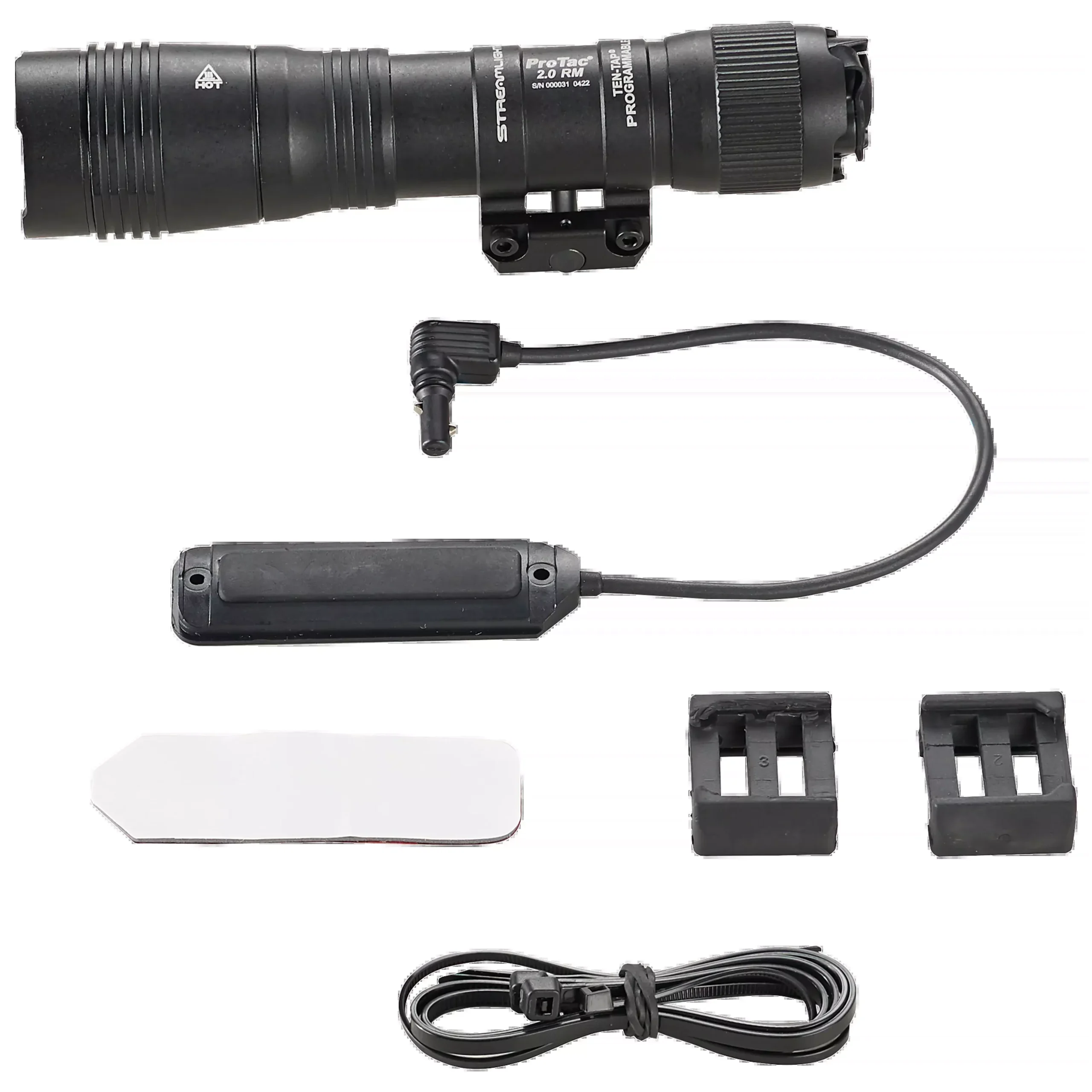 Streamlight ProTac 2.0 Rail Mount Weapon Light, 2000 Lumens, USB-C Rechargeable SL-B50, Picatinny – 89009