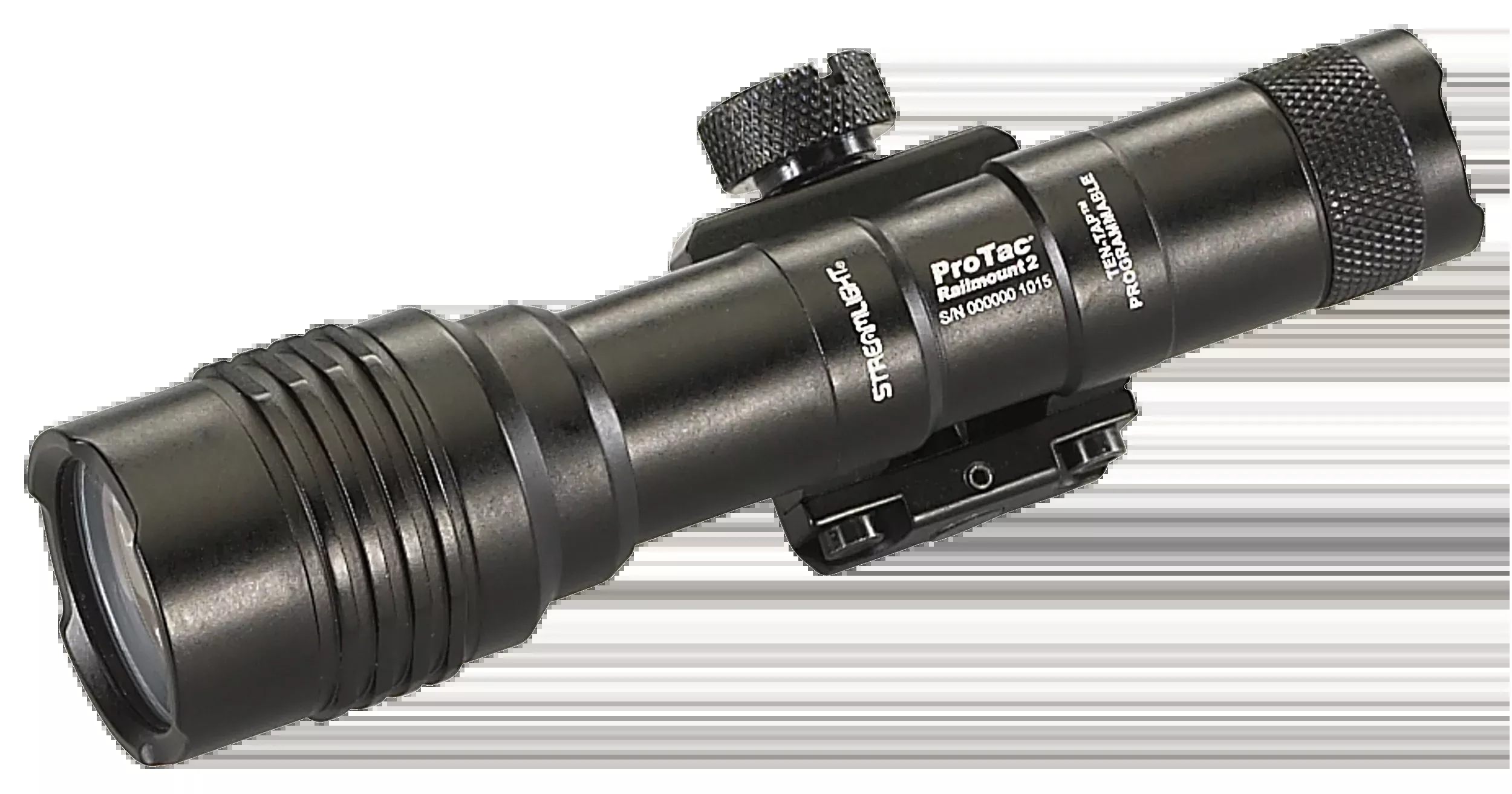 Streamlight ProTac Rail Mount 2 Long Gun Light – 625 Lumens, Picatinny Fixed Mount, CR123A, 88059