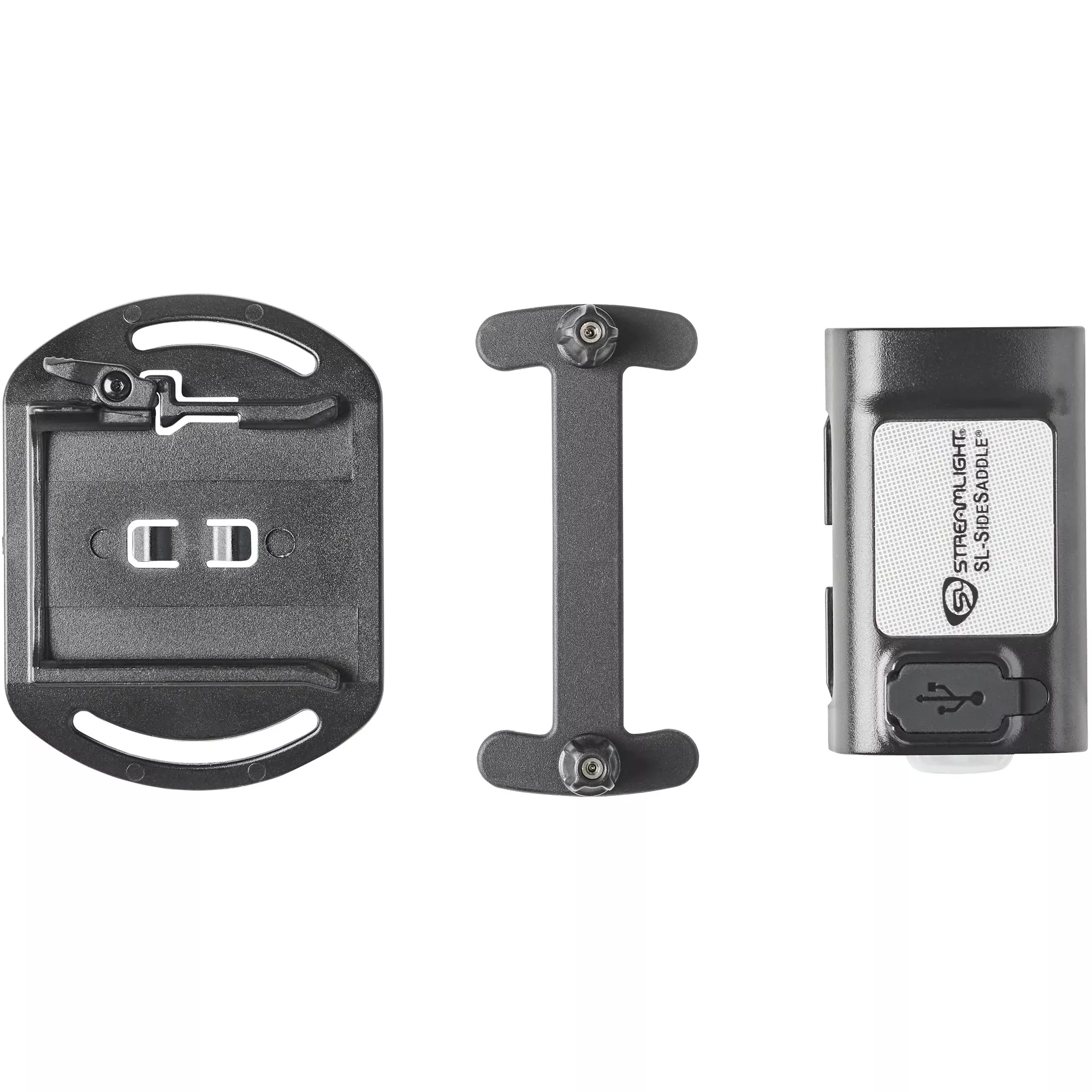 Streamlight SL-SideSaddle USB Rechargeable Hard Hat and Helmet LED Light, Black - 61627