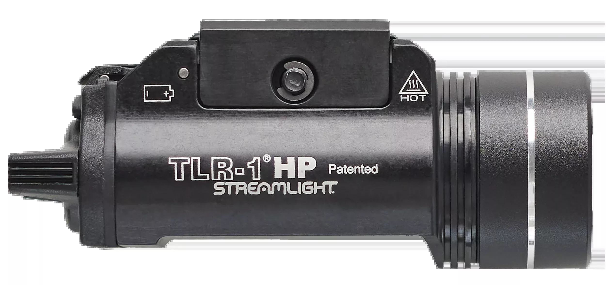 Streamlight TLR-1 HP Rail-Mounted Tactical LED Weapon Light, 1000 Lumens, Black Aluminum, 59150