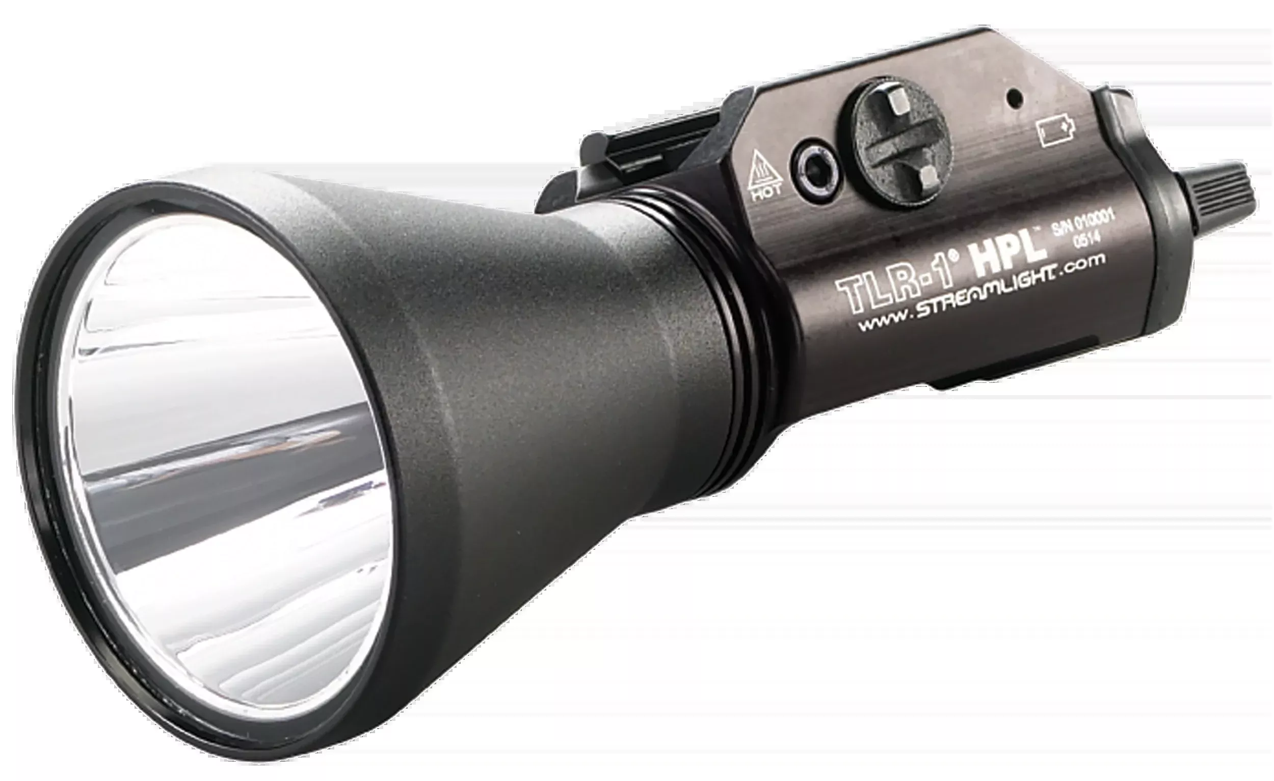 Streamlight TLR-1 HPL Tactical Weapon Light, Long-Range 1000 Lumen LED, Black Anodized – 69215