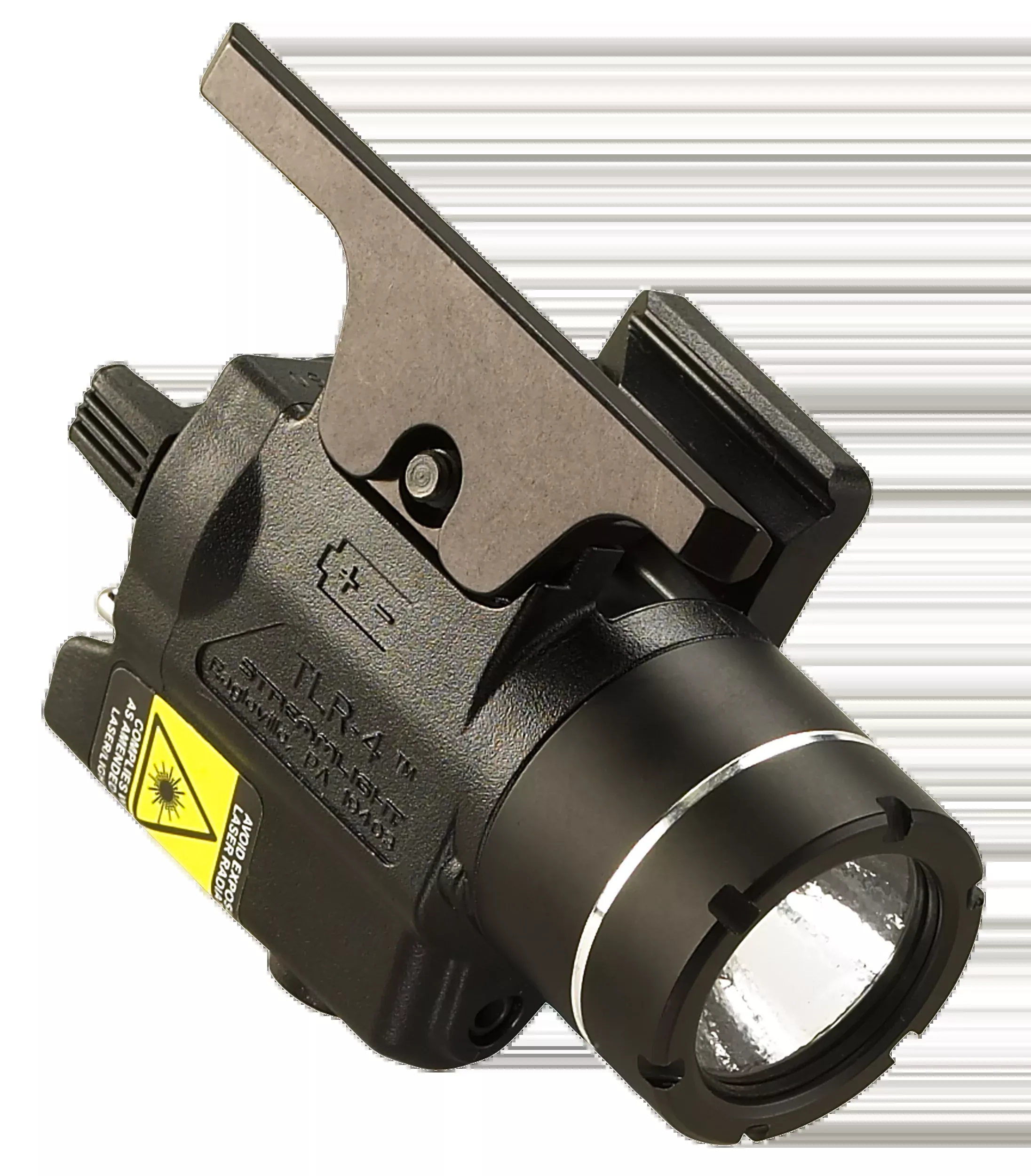 Streamlight TLR-4 Rail-Mounted Light with Red Laser, 170-Lumen C4 LED, Black, for HK USP Compact, 69241