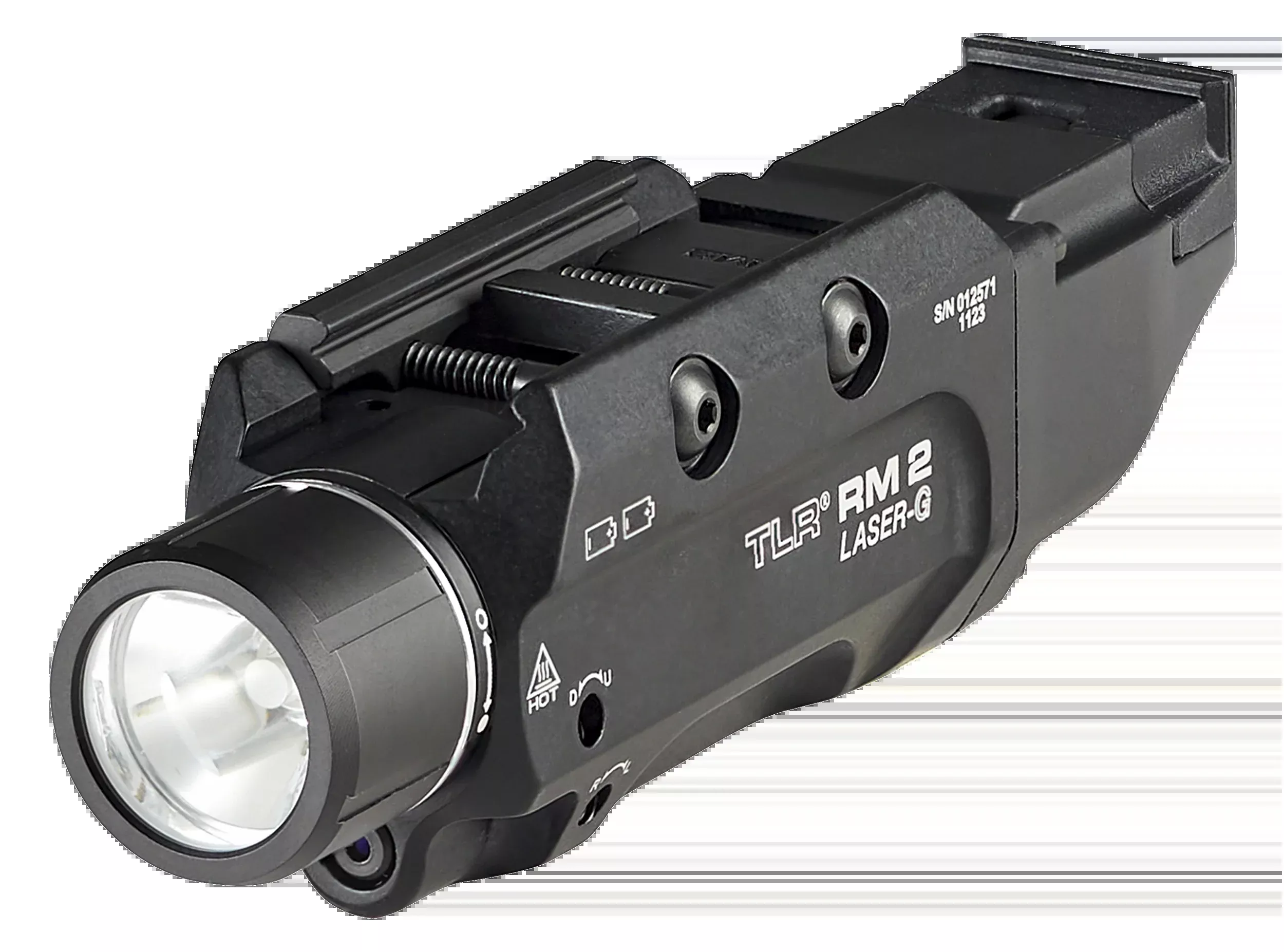 Streamlight TLR RM 2 Rail-Mounted Weapon Light with Green Laser, 1000 Lumens, 297m Beam – 69454
