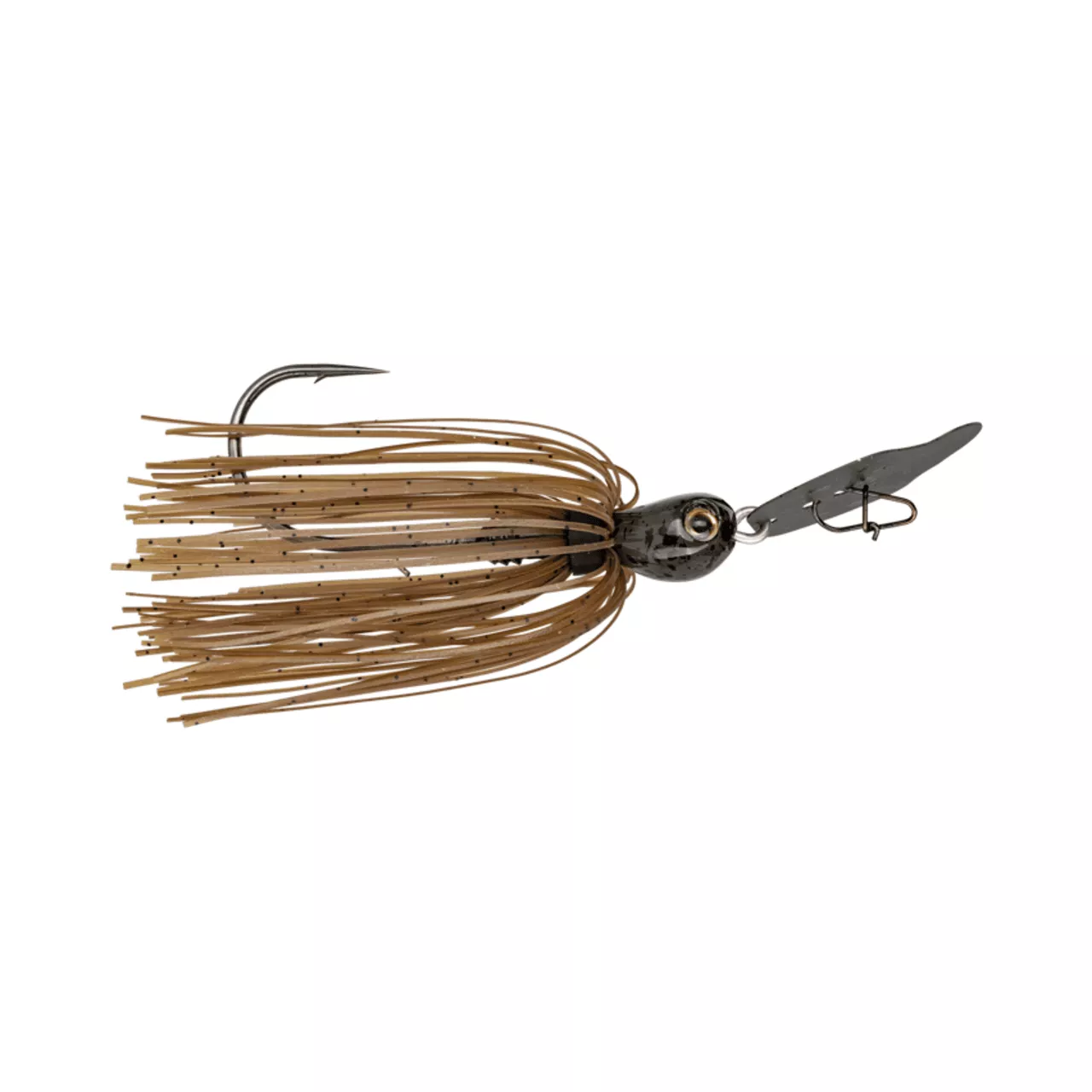 Strike King Thunder Cricket Vibrating Jig – 3/8 oz. Green Pumpkin
