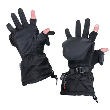 STRIKER Ice Climate Crossover Black Mitts (40600)