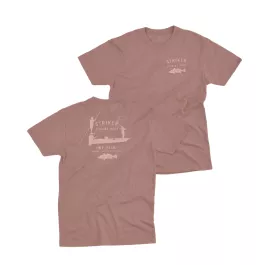 Striker Men's Skiff Tee - Dusty Rose/Red - L