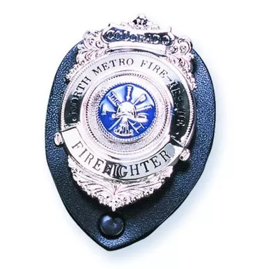 Strong Leather Company 71220 Snap Closure Clip-on Shield Badge Holder