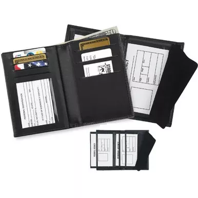 Strong Leather Company 7990C Double ID & Credit Card Wallet