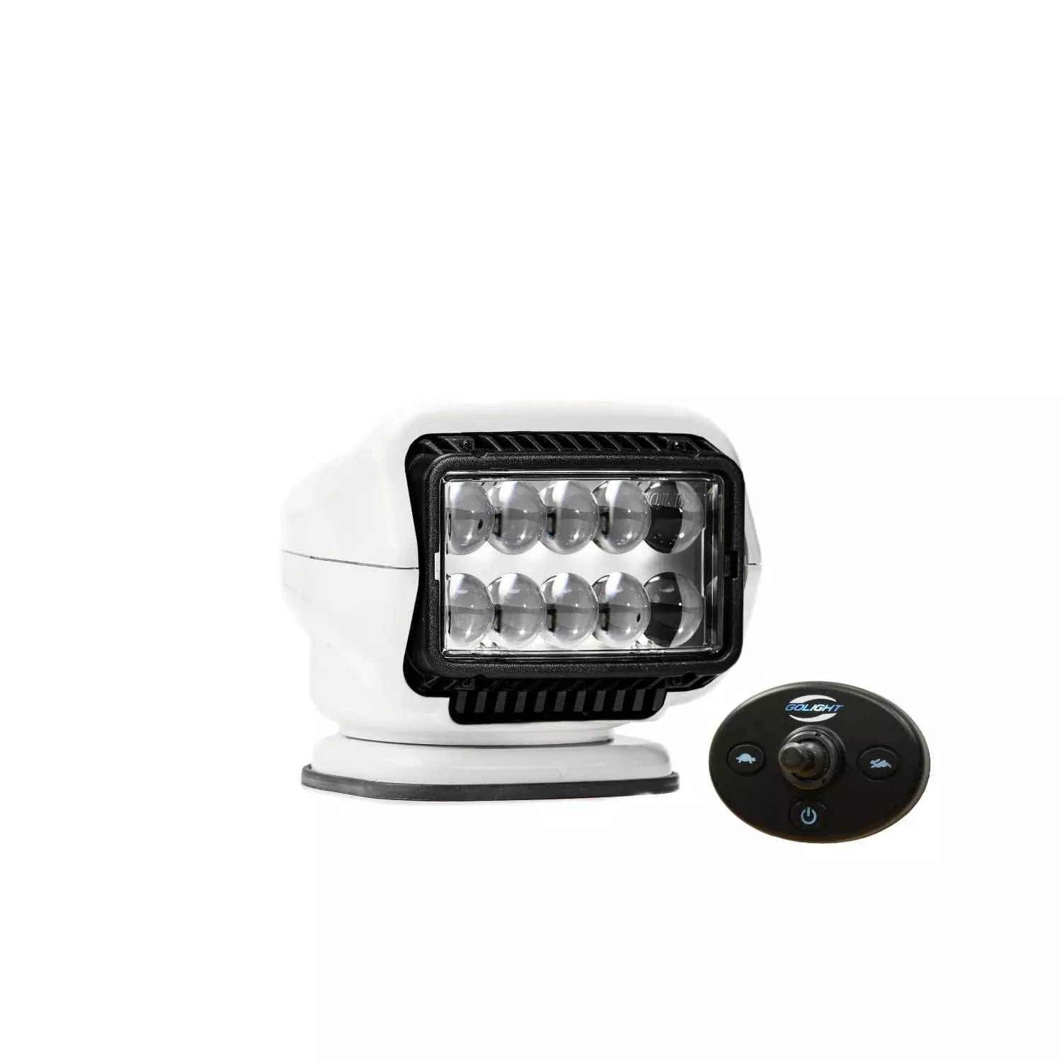Stryker LED Permanent Mount w Hardwired DashMount Remote Wht