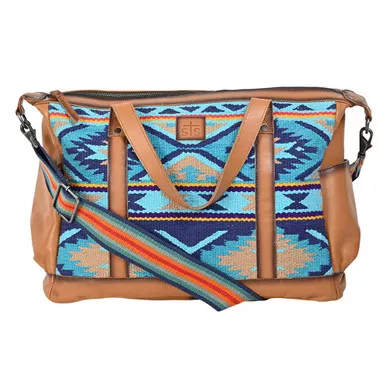 STS Mojave Sky Multi-Blue Aztec Diaper Bag (STS31822)