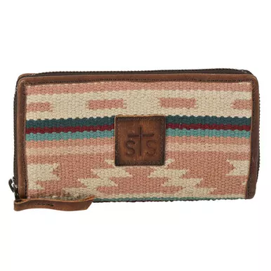 STS Palomino Serape Multi-Light Pink Bifold Wallet (STS-60350)