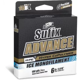 Sufix Advance Ice Monofilament 100 Yd