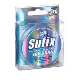 Sufix Performance Ice Braid – Glacier Blue – 75 Yds.