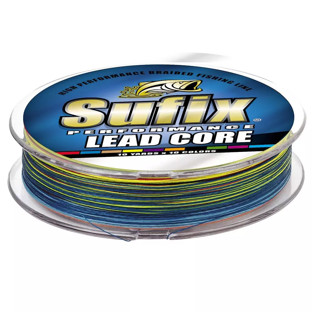 Sufix Performance Lead Core – 18lb – 10-Color Metered – 100 yds [668-118MC]