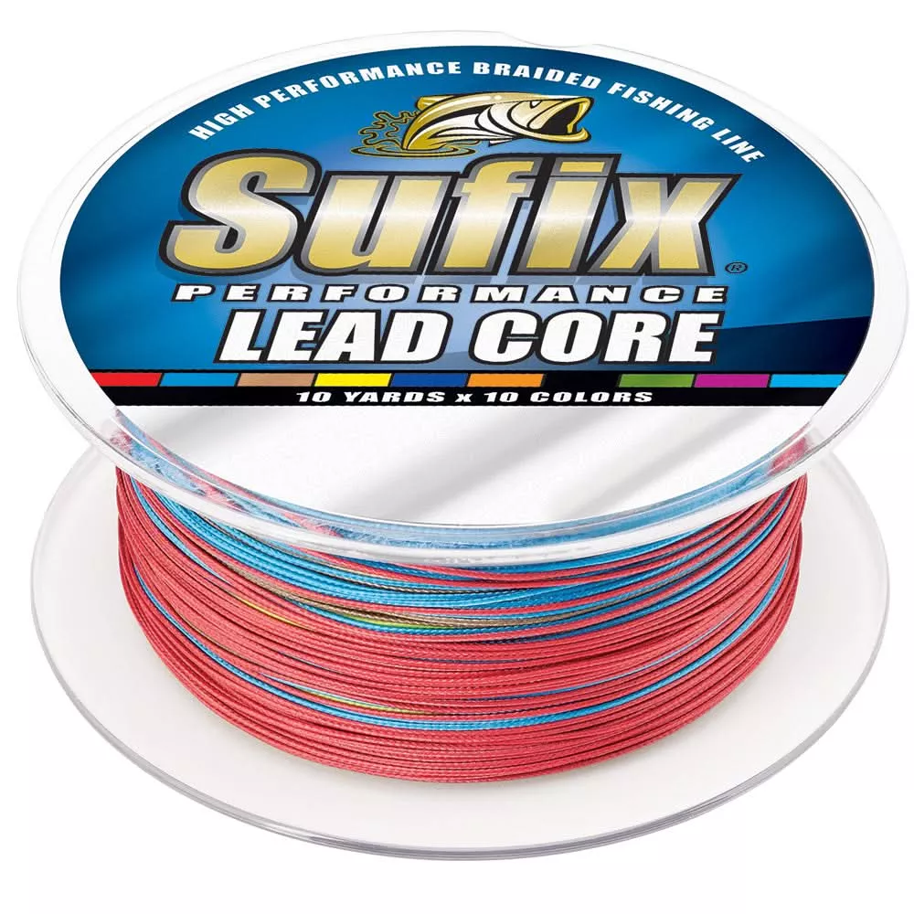 Sufix Performance Lead Core – 18lb – 10-Color Metered – 200 yds [668-218MC]