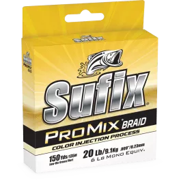 Sufix ProMix Braid – Low-Vis Green