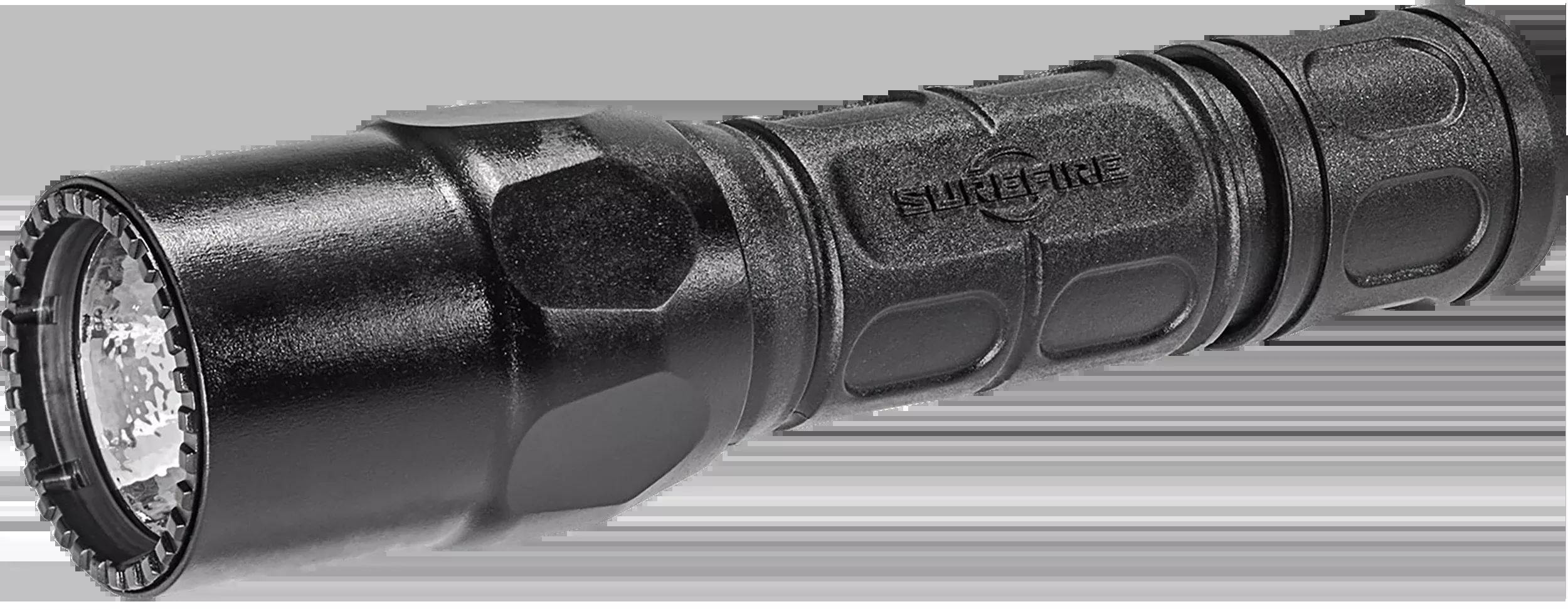 SureFire G2X Pro Dual-Output LED Flashlight, 600/15 Lumens, Polymer Body, Tailcap Switch G2X-D-BK