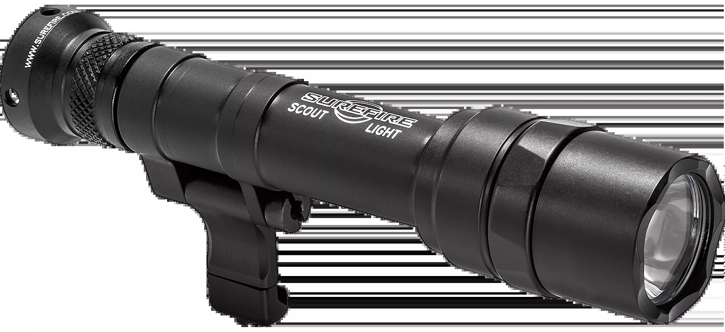 SureFire Scout Light Pro 1000-Lumen Weapon Light, Low-Profile Mount, Black Anodized – M640U-BK-PRO