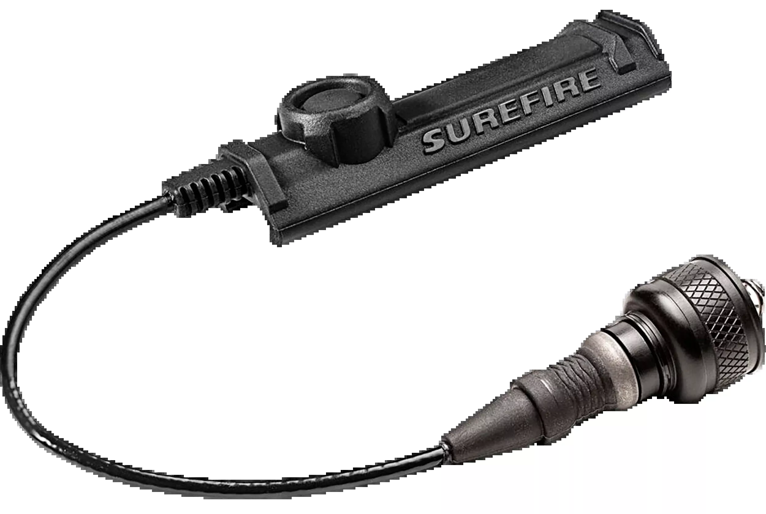 SureFire Scout Light Rear Cap with SR07 Remote Tape Switch, Black Hardcoat Aluminum – UE-SR07-BK