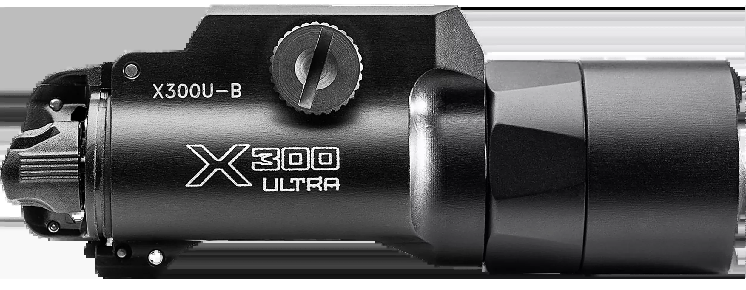 SureFire X300 Ultra Weapon Light for Pistols, 1000-Lumen LED, Black Anodized X300U-B