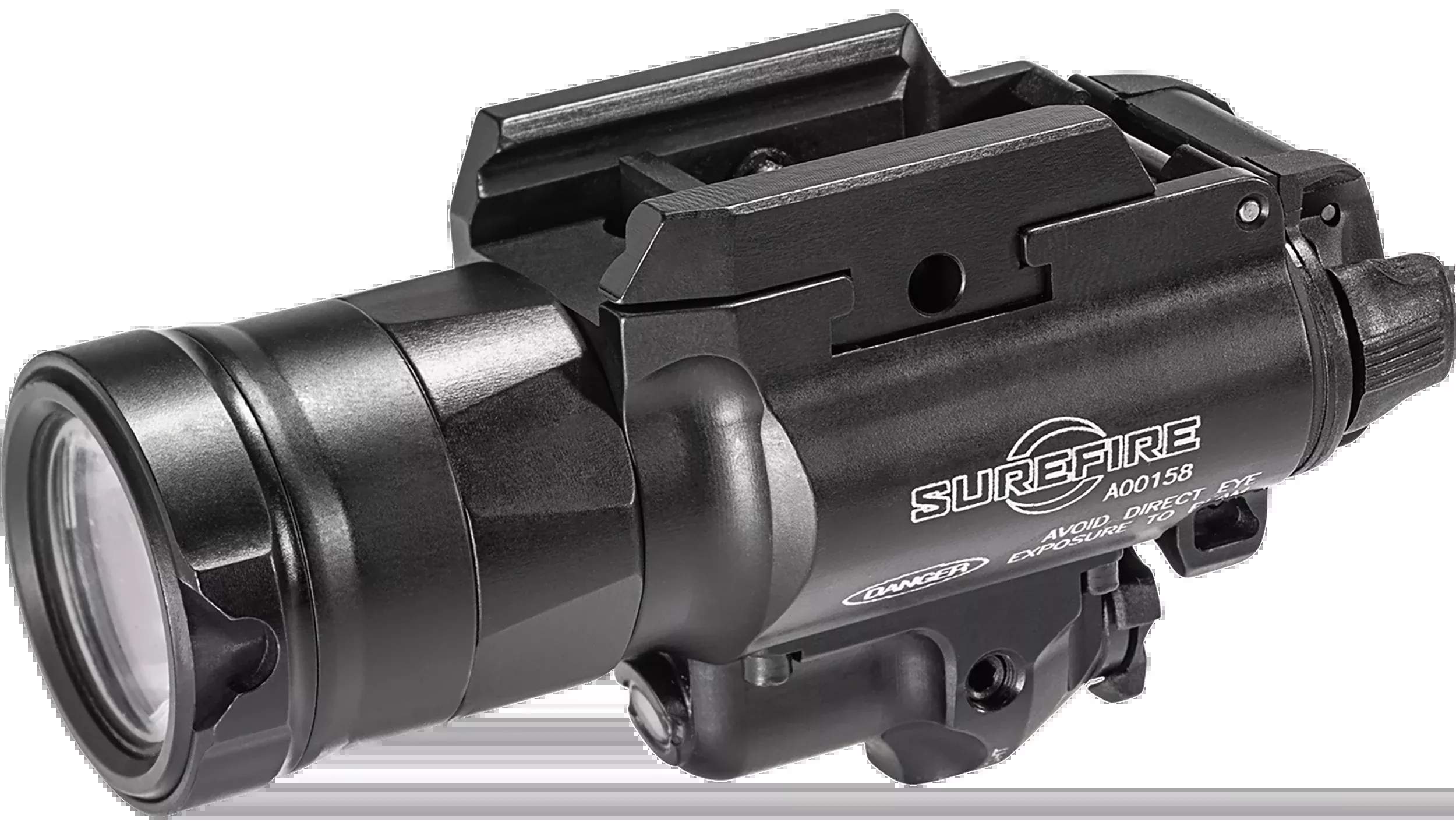 SureFire X400UH Ultra Weapon Light with Green Laser, 1000 Lumens, MasterFire Compatible – X400UH-A-GN