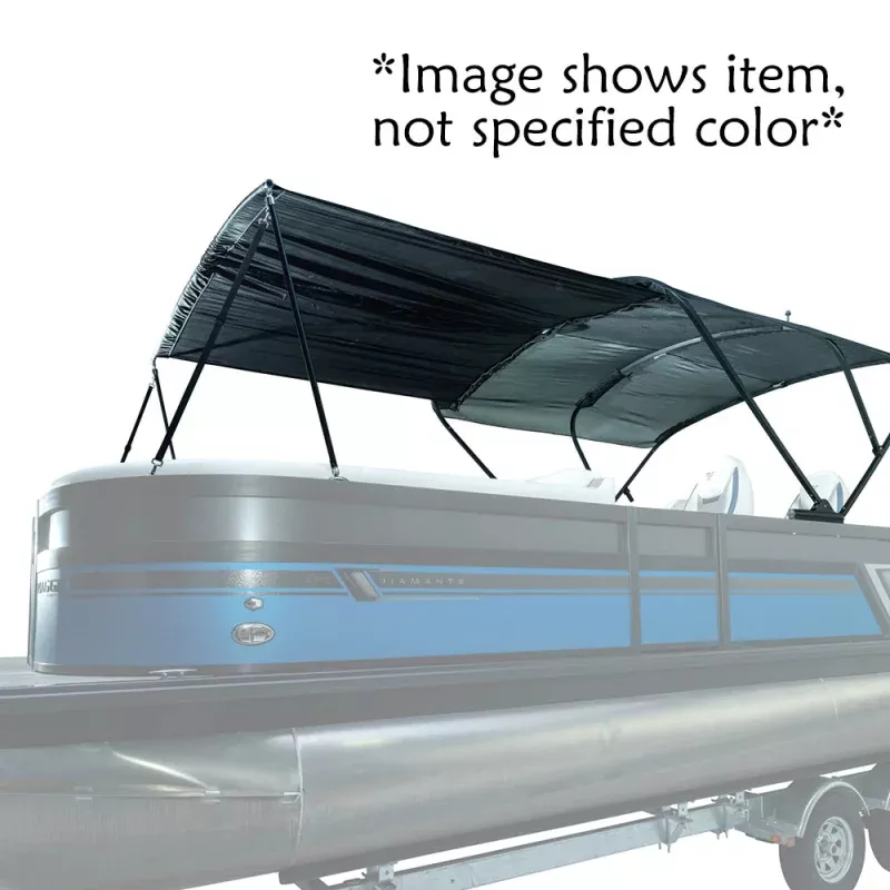 SureShade Bimini Extension f/Power Bimini -7′ Chrome Hardware w/Light Sand Canvas