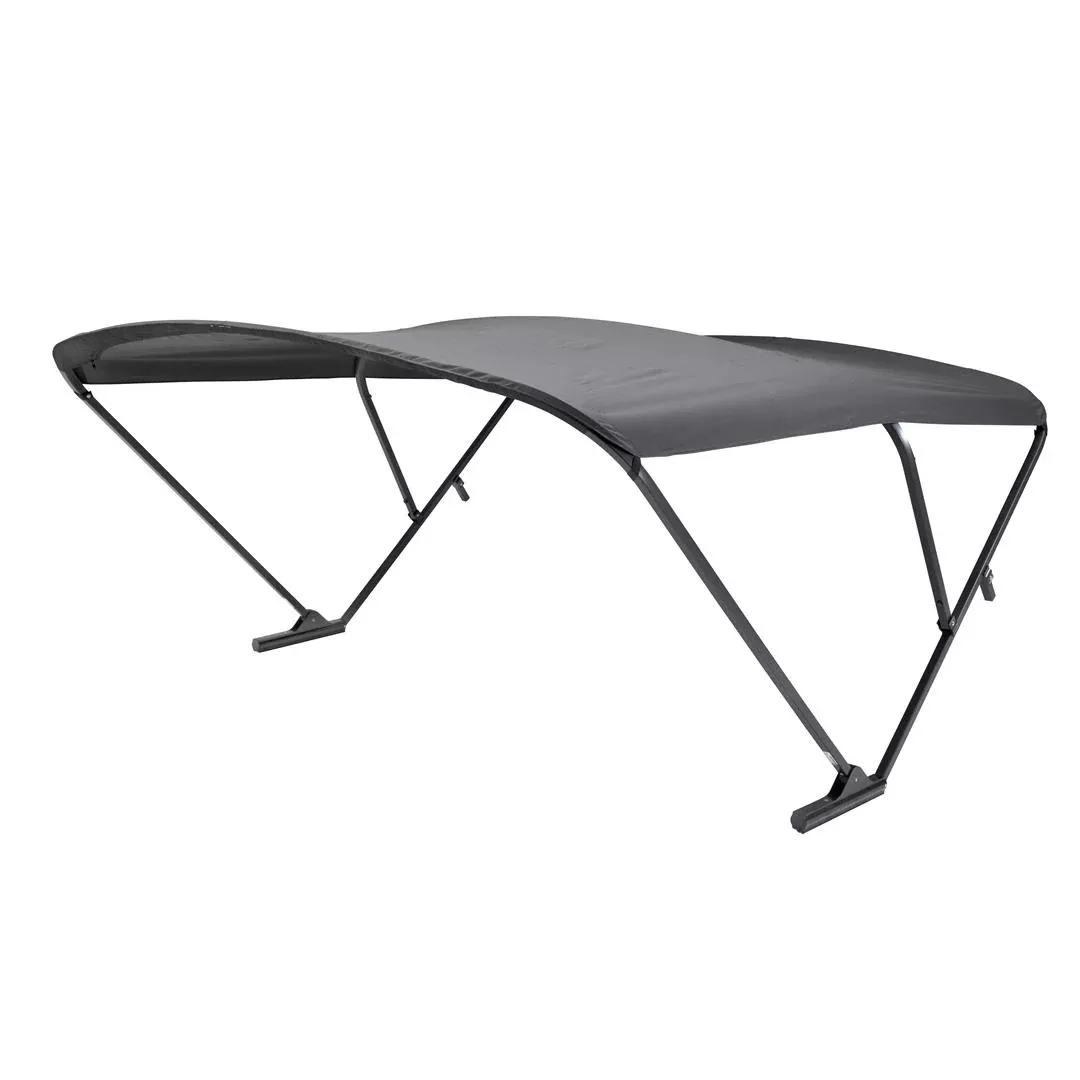SureShade Power Bimini Top – Black Anodized Frame, Black Fabric• 2020000304